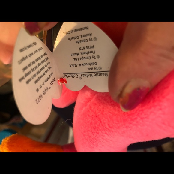 Ty beanie baby pinky - Picture 6 of 6